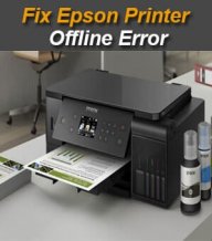 epson printer offline